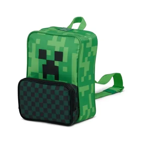 Igloo 8 Can MineCraft Creeper Cross Body Backpack