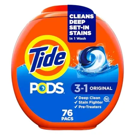 4x 76-Count Tide Laundry Detergent PODS (304 total)