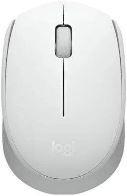 Logitech M170 Wireless Mouse (Off White)