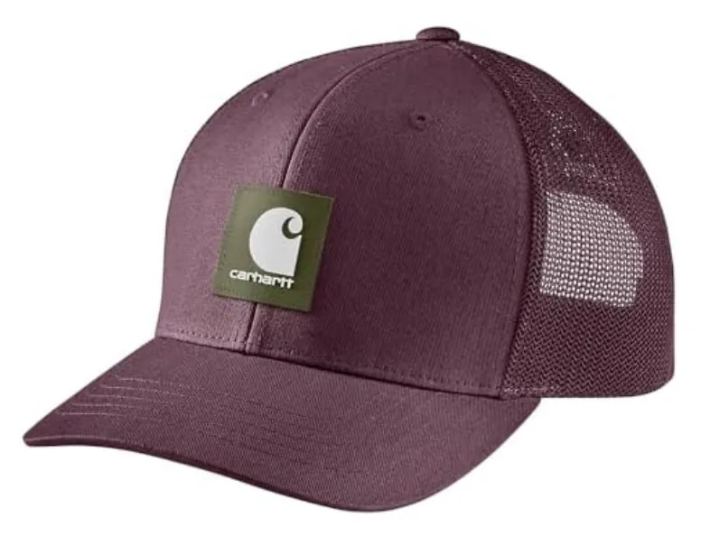 Carhartt Rugged Flex Twill Mesh-Back Logo Patch Cap Hat