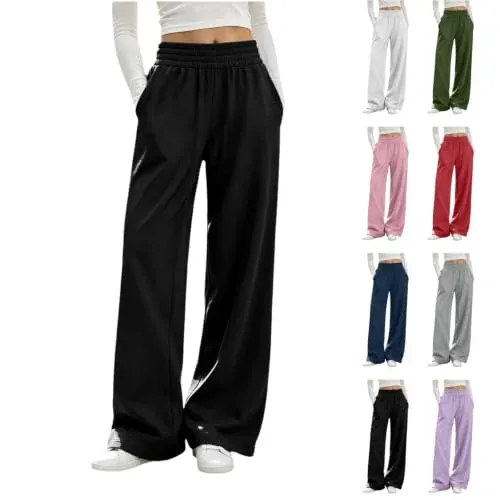 Wide Leg Sweatpants