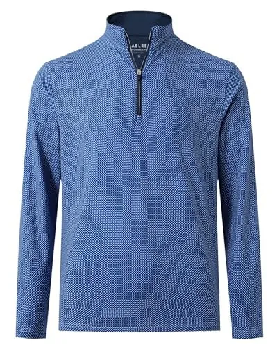 Men’s Wicking 1/4 Zip Full Print Pullover