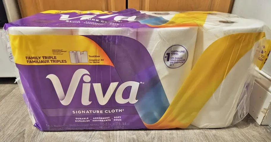 Viva Signature Family Triple Paper Towels 12-Pack
