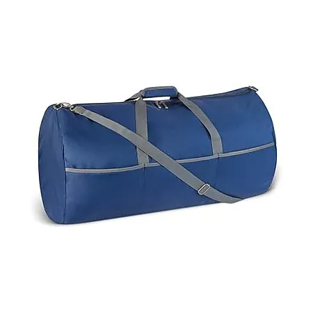 150L Amazon Essentials Extra Large Foldable Nylon Duffel Bag (Navy)