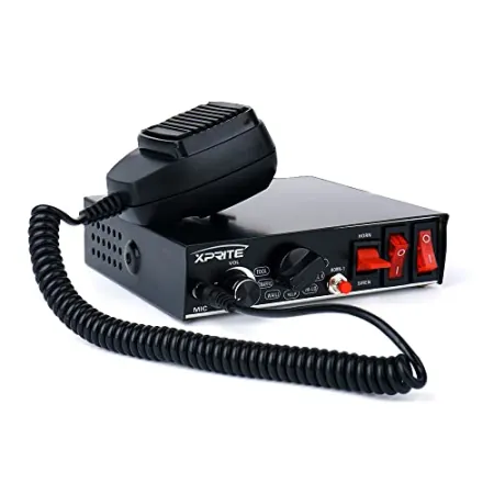 Xprite 200 Watt 8-Tone Emergency Warning Siren PA System Kit