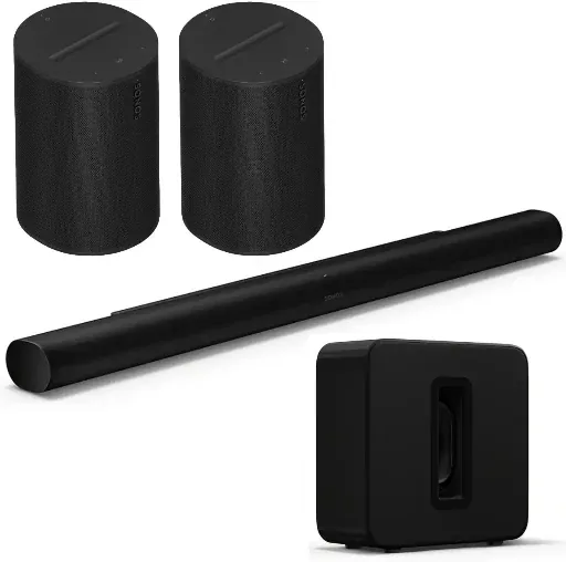 Sonos Arc Ultra Soundbar + Sub 4 + 2x Era 100 BT Speakers