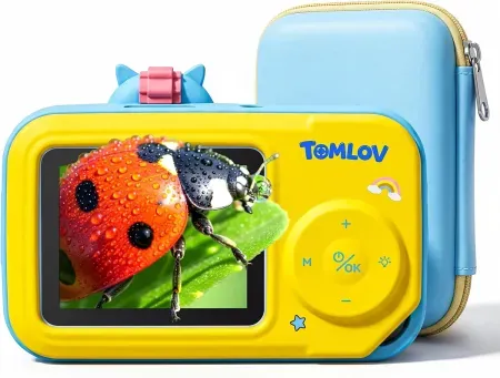 TOMLOV Kids' P50K 2.4" IPS 500X Handheld Digital Microscope