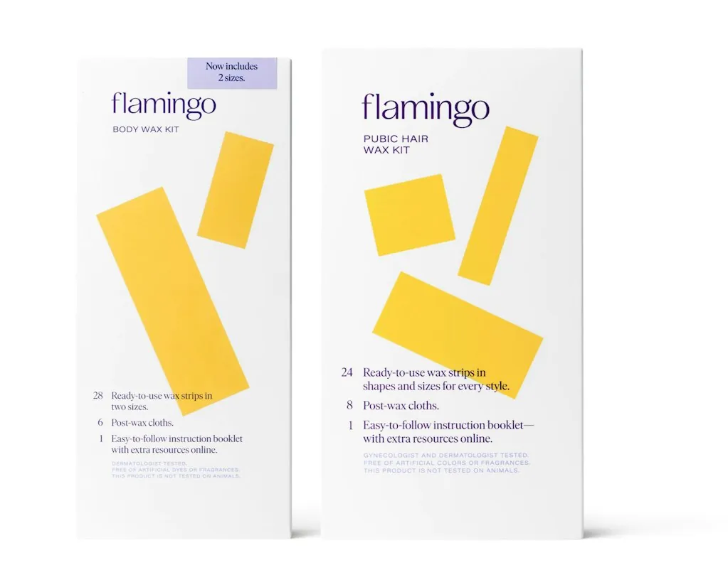 Flamingo Face & Body Wax Kit 2-Pack