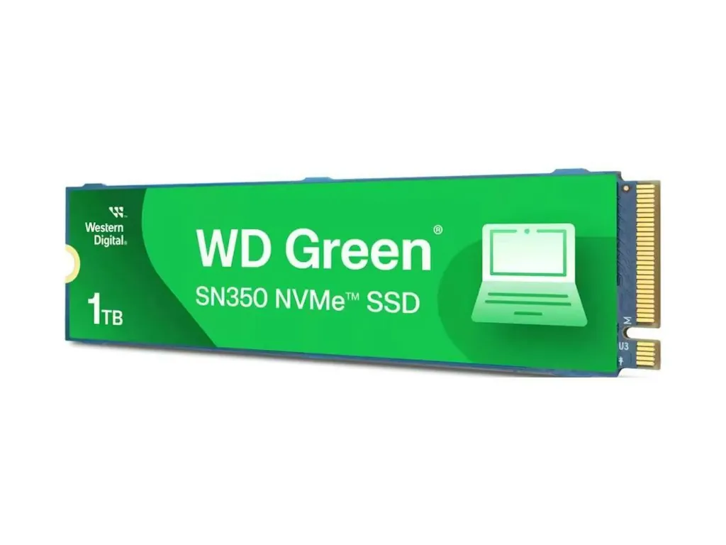 WD Green SN350 NVMe 1TB M.2 Internal SSD