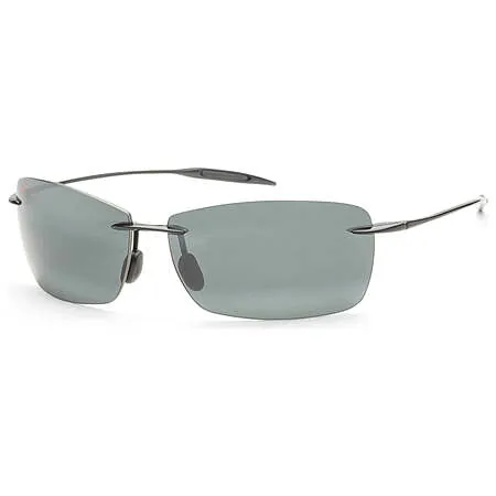 Maui Jim Lighthouse Men's Polarized Black Sunglasses