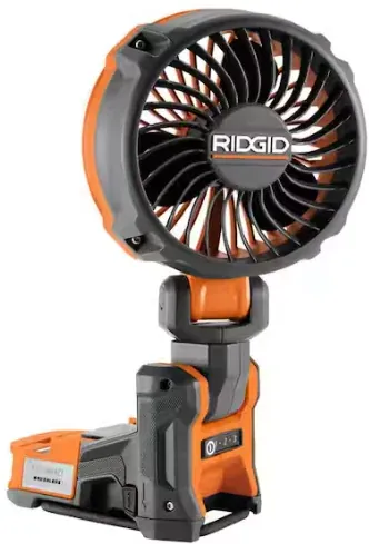 RIDGID 18V Brushless Cordless Magnetic Clamp Fan (Tool Only)