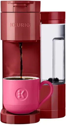 Keurig K-Express Essentials Red Single-Serve K-Cup Pod Coffee Maker