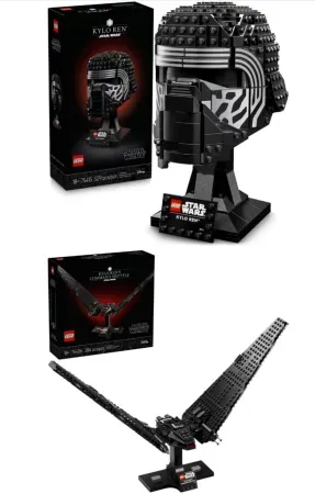 LEGO Star Wars Kylo Ren Helmet + LEGO Star Wars Kylo Ren’s Command Shuttle