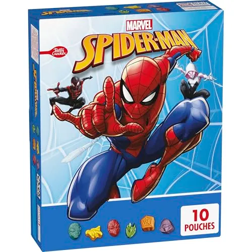 Marvel Spider-Man Fruit Flavored Snacks 10 Pouches