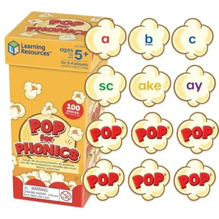Learning Resources POP for Phonics Game