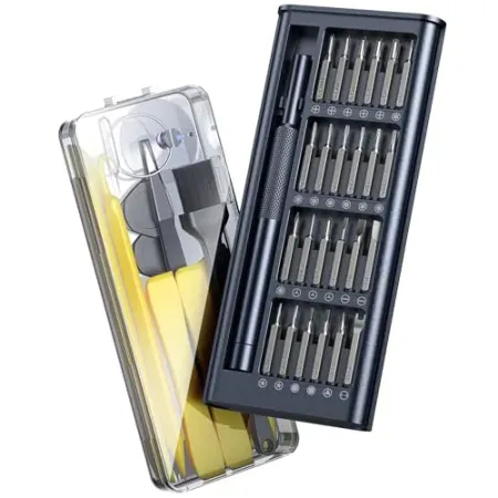 AXTH 38-in-1 Precision Screwdriver Set w/ Bearing Steel Bits