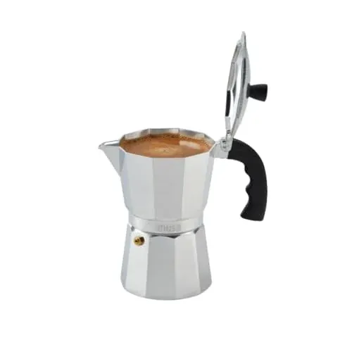 Imusa USA 6-Cup Aluminum Stovetop Espresso and Coffee Maker