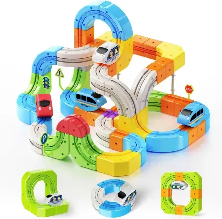 146-Piece Vantigreen Electric Train Set