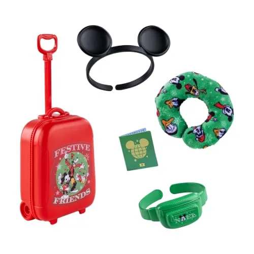 Elf on the Shelf Disney Mickey Mouse Ready to Roll Travel Set