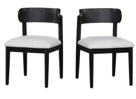 2-Pack Beautiful Drew Dining Room Chairs