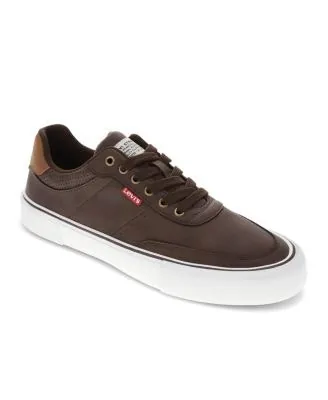 Levi's Men's Munro UL Faux Leather Lace-Up Sneakers