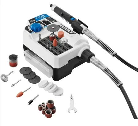 HART 20-Volt Cordless Rotary Tool with 33 Accessories (Tool Only)