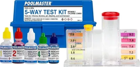 Poolmaster 5-Way Pool & Spa Water Test Kit