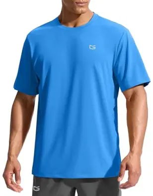 G Gradual UPF 50+ Short Sleeve Quick-Dry Men's Swim Shirt