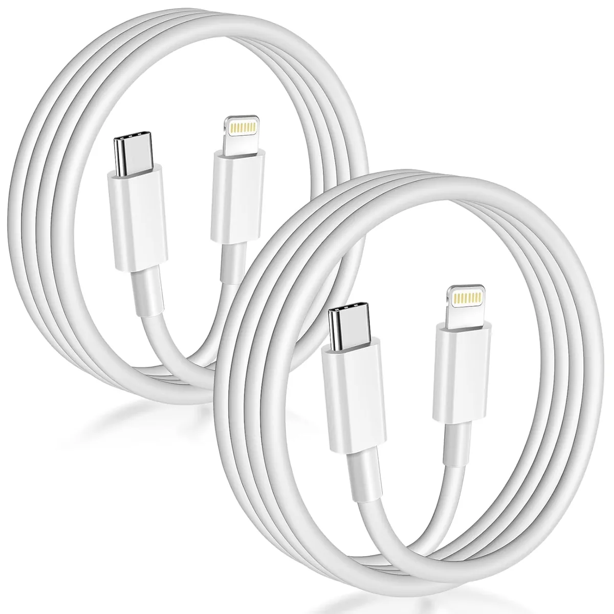 APFEN 6′ USB-C to Lightning Cable 2-Pack