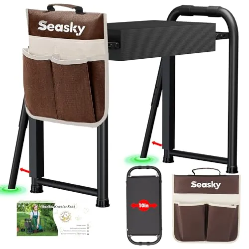 Seasky Foldable Garden Kneeler and Seat