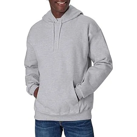Hanes Men's Ultimate Heavyweight Fleece Hoodie Sweatshirt (Light Steel)