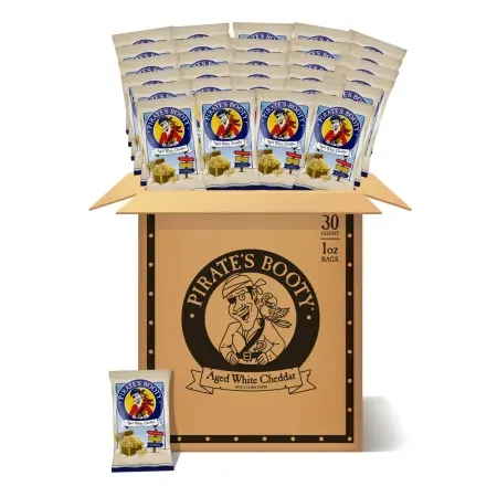 30-Count 1oz Pirate's Booty Aged White Cheddar Gluten Free Cheese Puffs