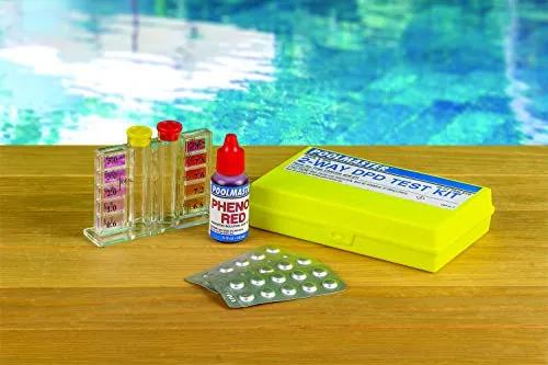 Poolmaster 22242 2-Way Test Kit with DPD Tablets and Case