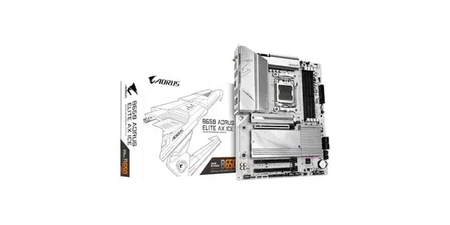 Gigabyte B650 AORUS ELITE AX ICE AMD AM5 (New,Open Box)