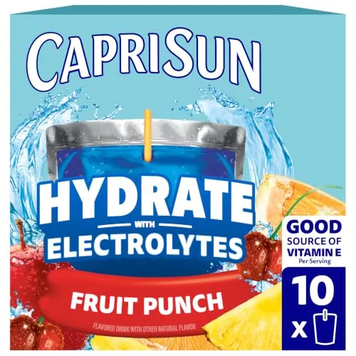 Capri Sun Hydrate w/ Electrolytes Fruit Punch 10-Count