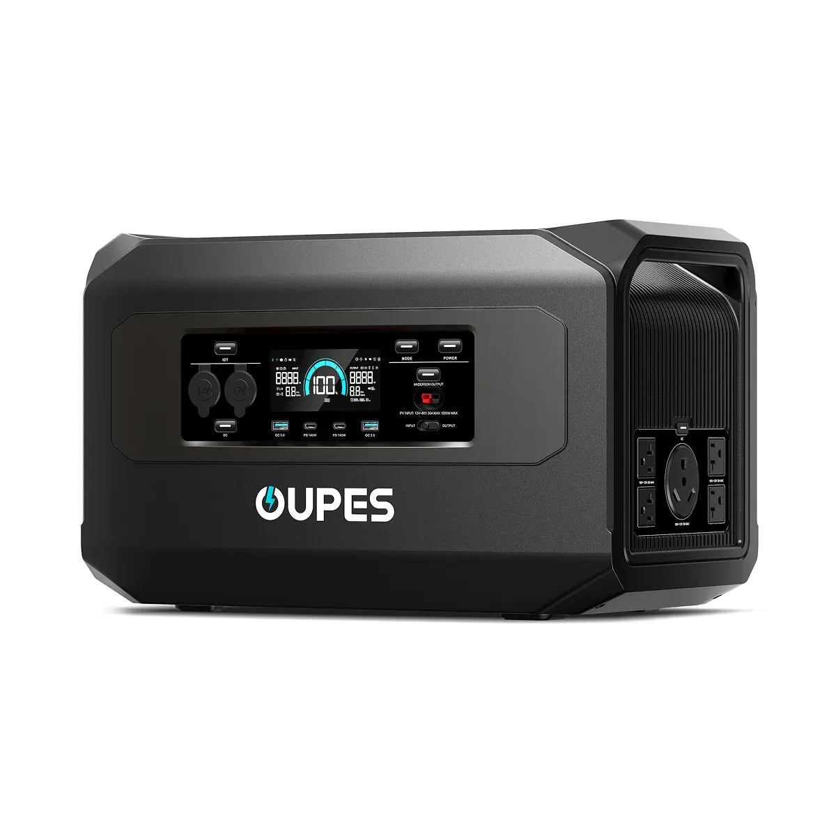 OUPES Mega 2 Pro Home Backup & Portable Power Station 2500W 2048Wh