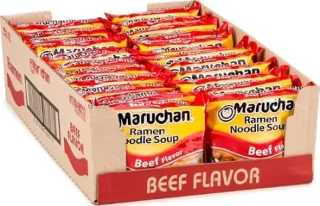 24-Pack 3oz Maruchan Flavor Ramen Bag Noodles