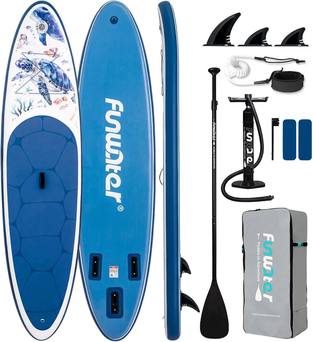 FunWater Inflatable Paddle Board Set