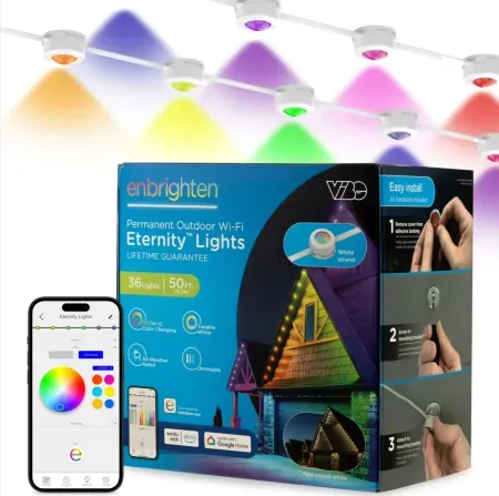 Enbrighten Eternity 50' Permanent Outdoor Lights