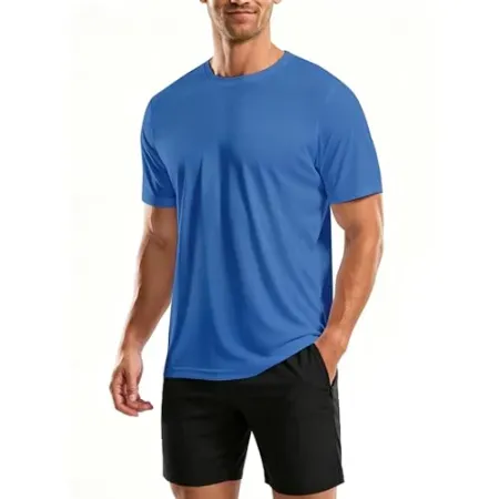 IRUD UPF 50+ SPF Rash Guard Quick-Dry Men's Swim T-Shirt
