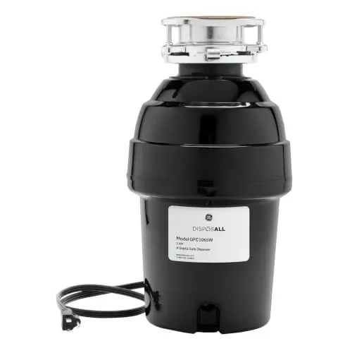 GE Disposall Continuous Feed 1 HP Motor Garbage Disposer