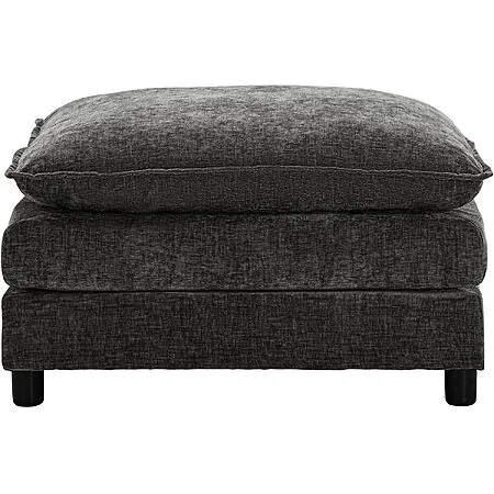 35" VIKAYAMICS Chenille Cloud Ottoman Footstool