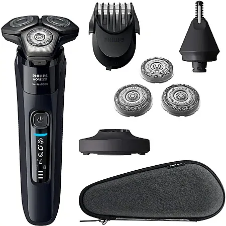 Philips Norelco 9600 Rechargeable Electric Shaver w/ Extra Shave Heads