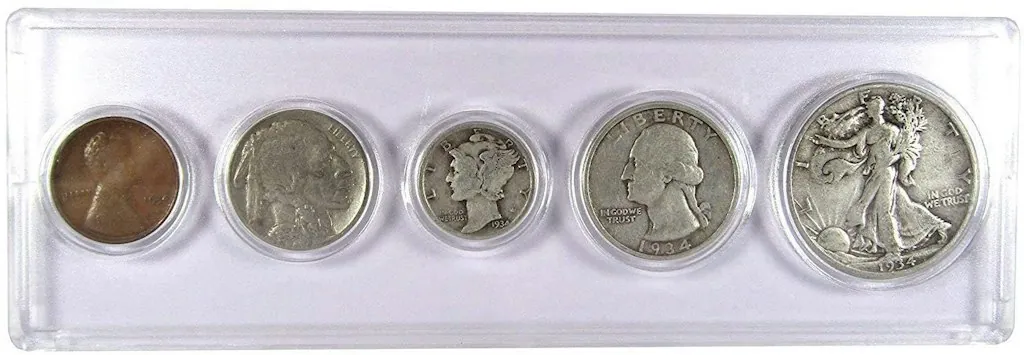 1934-1964 5-Coin Gift Sets