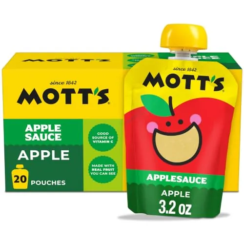 Mott’s Applesauce Pouches 20-Count