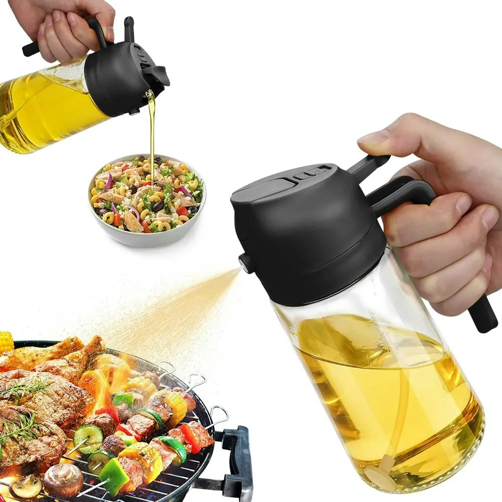 2-in-1 Oil Sprayer & 470ml Spray Bottle