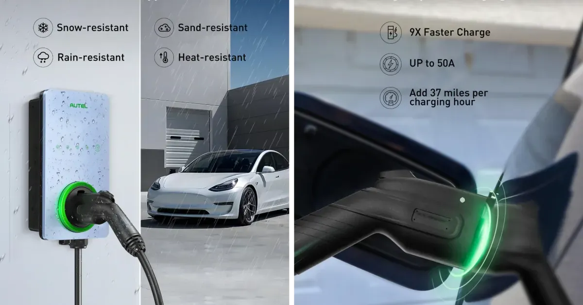 MaxiCharger AC Home Hardwired Level 2 50A EV Charger