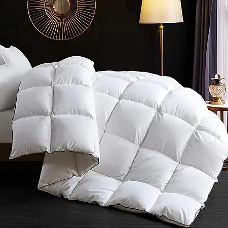 Prime Members: Ubauba King Size Goose Down Duvet Insert w/ 100% Cotton Shell