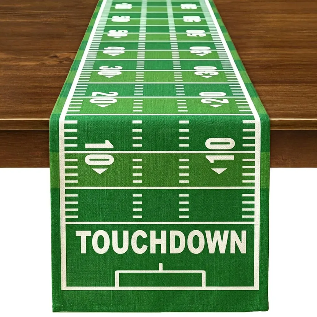Football Party Table Runner