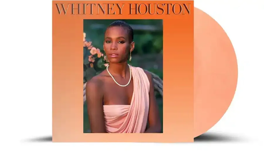 Whitney Houston Peach Colored Vinyl LP
